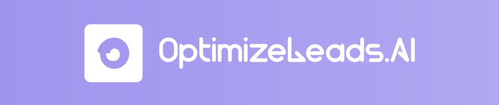 Optimize Leads logo, AI, Artificial Intelligence